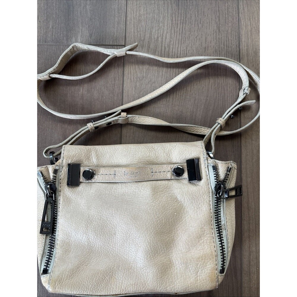 Botkier NY Warren City Pebbled Leather Retro Moto Biker Festival Studded Y2KHobo